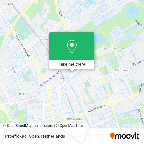 Proeflokaal Open map