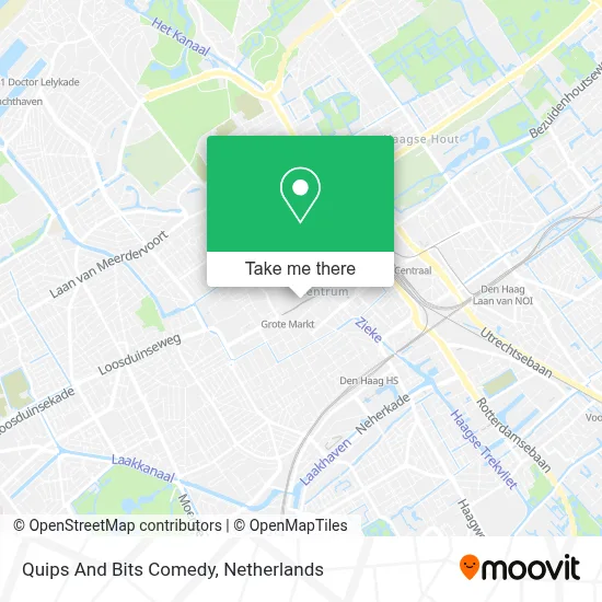 Quips And Bits Comedy map