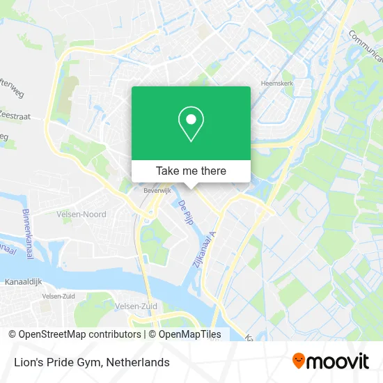 Lion's Pride Gym map