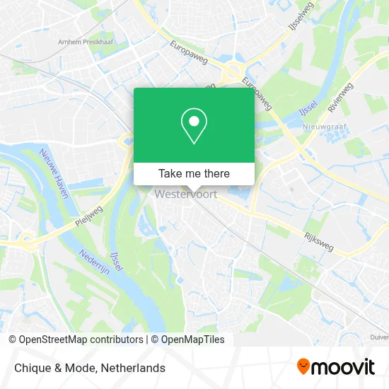 Chique & Mode map