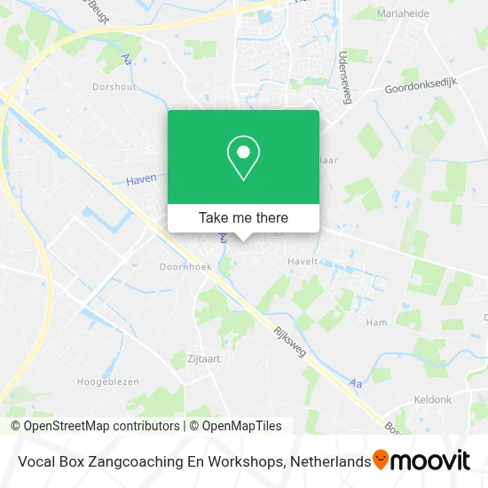 Vocal Box Zangcoaching En Workshops map