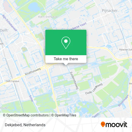 Dekjebed map