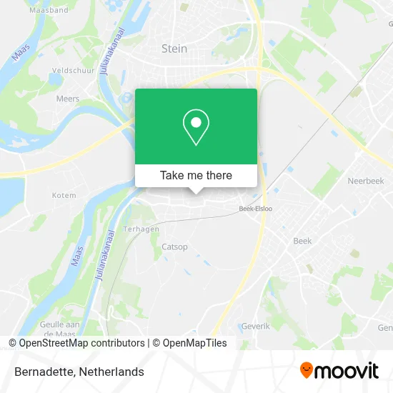 Bernadette map