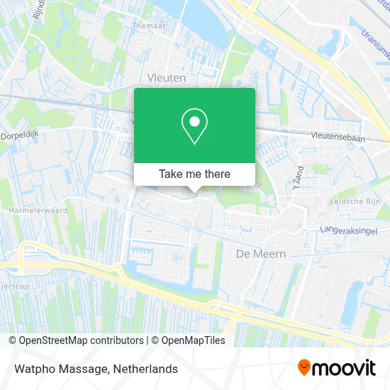 Watpho Massage map