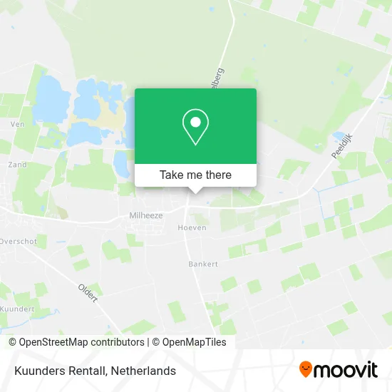Kuunders Rentall map
