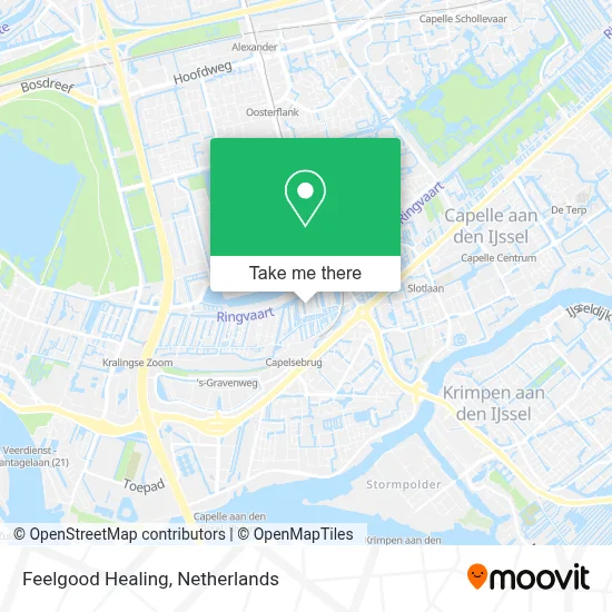 Feelgood Healing map