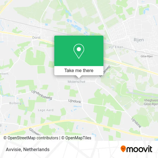 Avvisie map