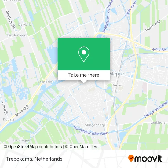 Trebokama map