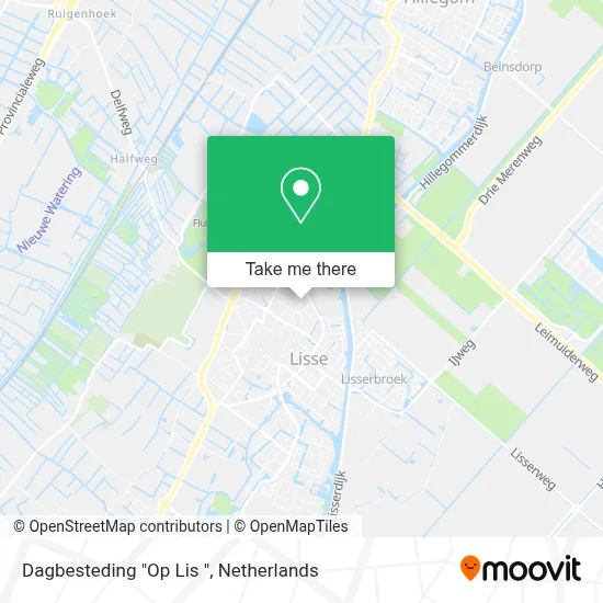 Dagbesteding "Op Lis " Karte