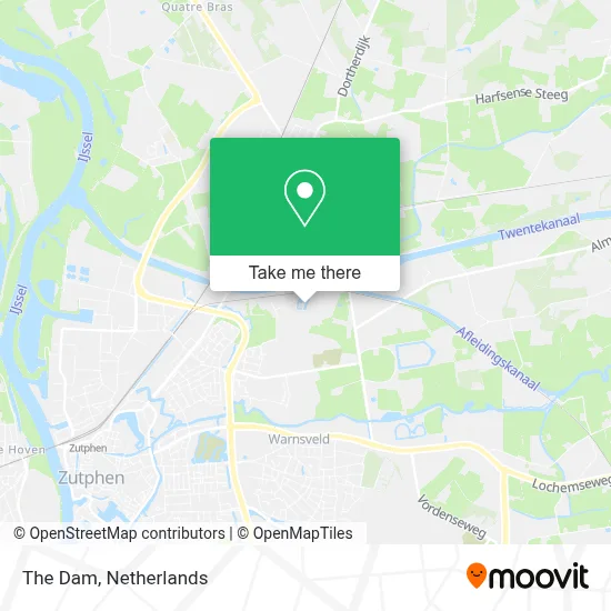 Den Dam map