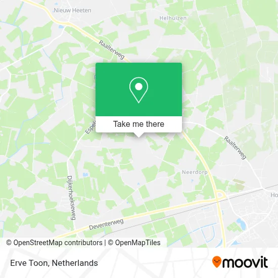 Erve Toon map