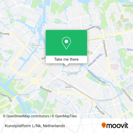 Kunstplatform L/Nk map
