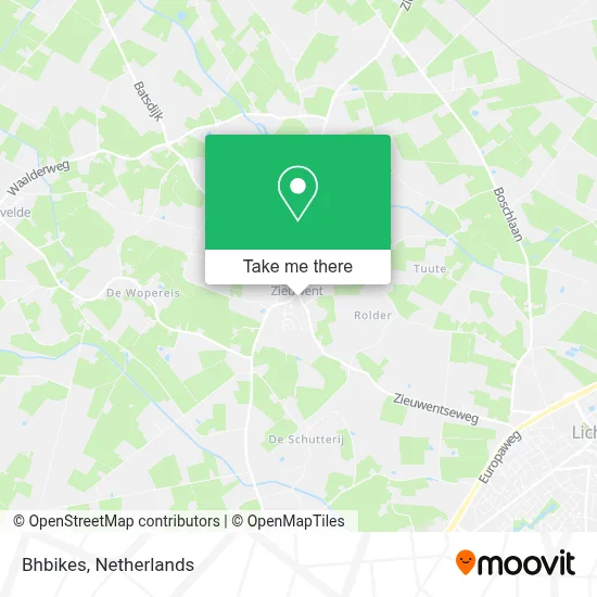 Bhbikes map