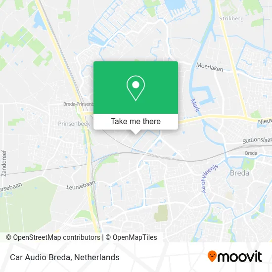 Car Audio Breda map