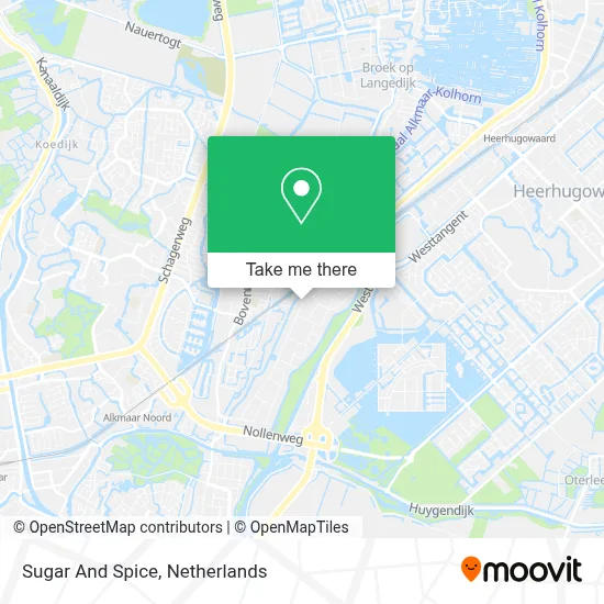 Sugar And Spice map