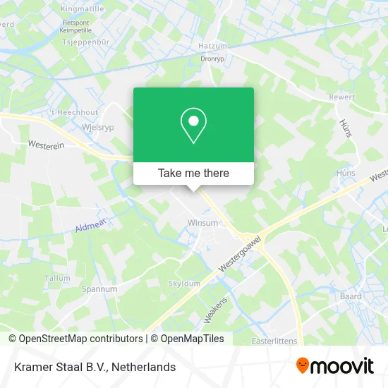 Kramer Staal B.V. map