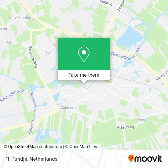 'T Pandje map