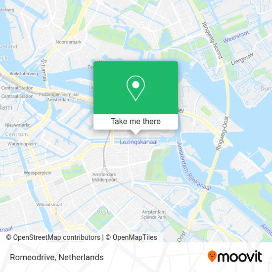 Romeodrive map
