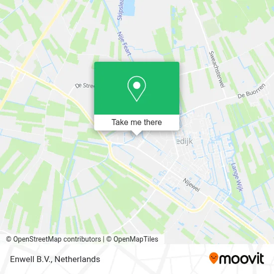 Enwell B.V. map
