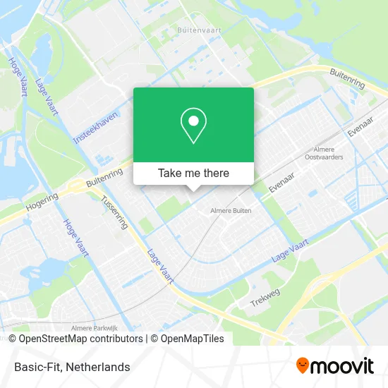 Basic-Fit map