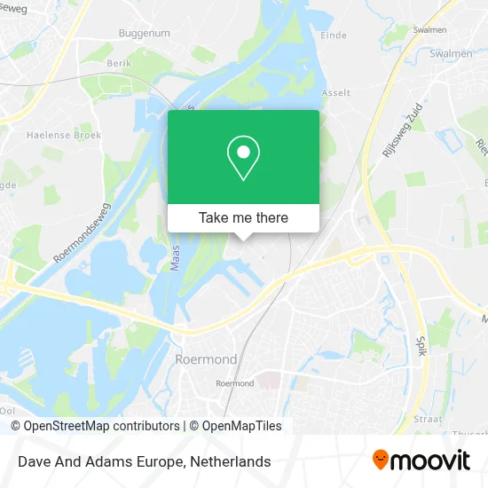 Dave And Adams Europe map