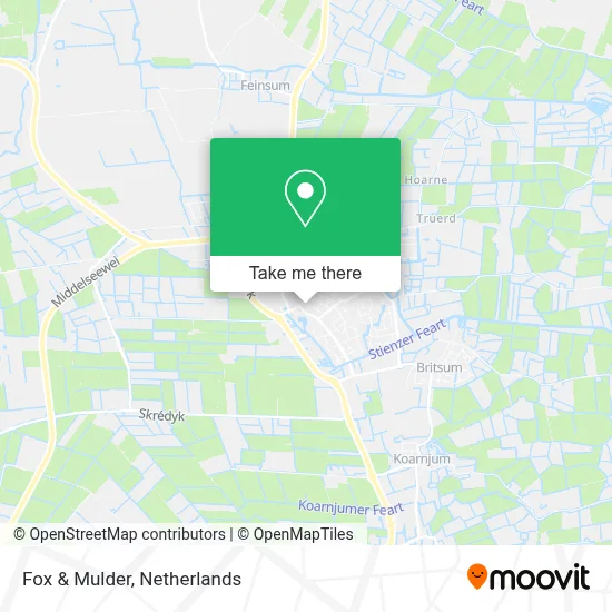 Fox & Mulder map