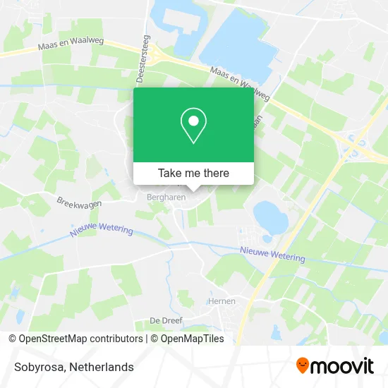 Sobyrosa map