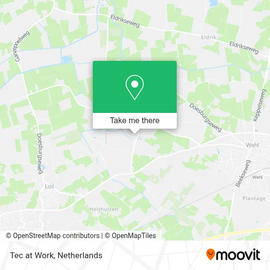 Tec at Work map