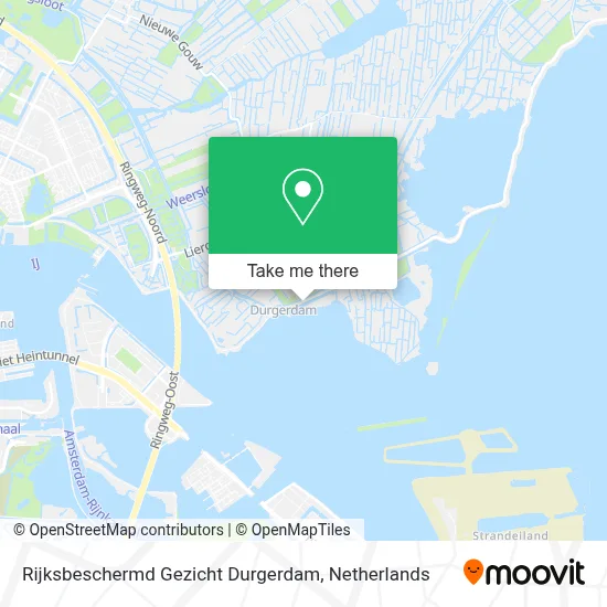 Rijksbeschermd Gezicht Durgerdam map