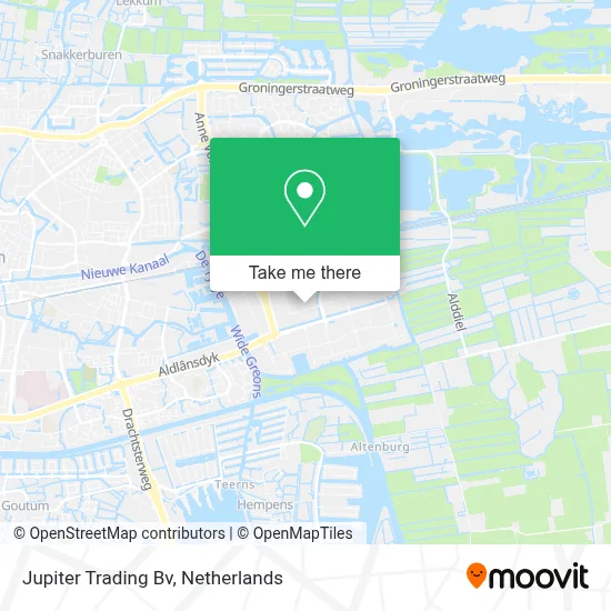Jupiter Trading Bv map