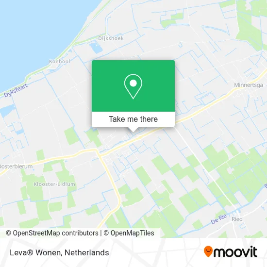 Leva® Wonen map