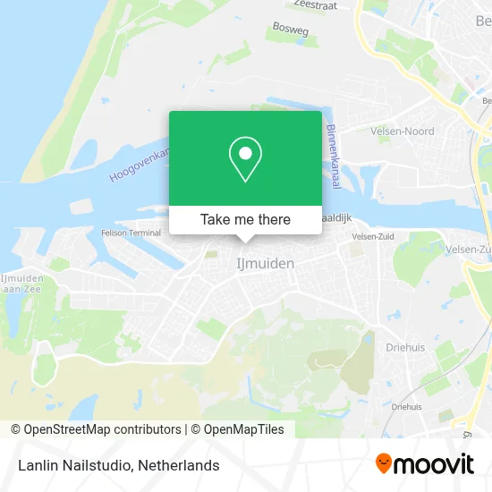 Lanlin Nailstudio map