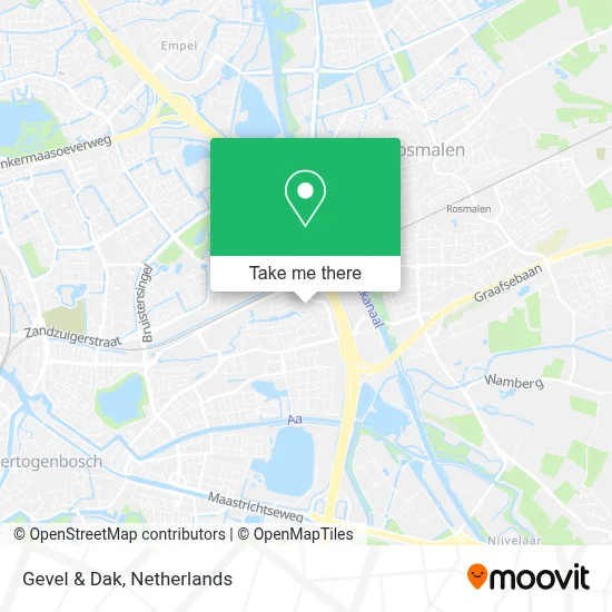 Gevel & Dak map