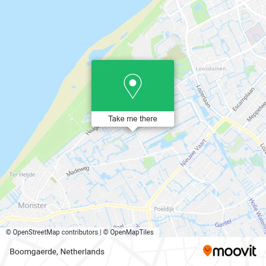 Boomgaerde map