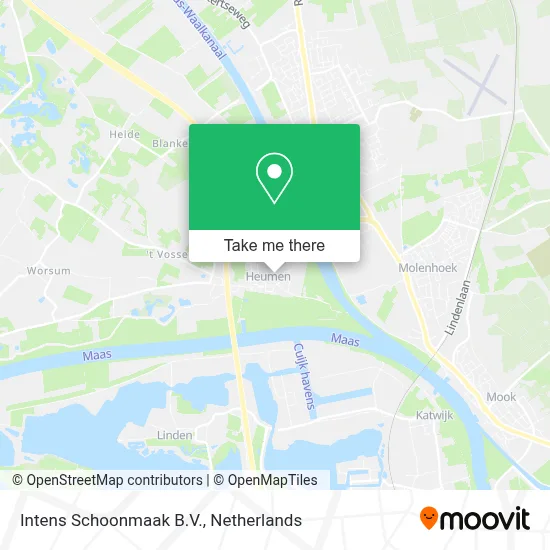 Intens Schoonmaak B.V. map