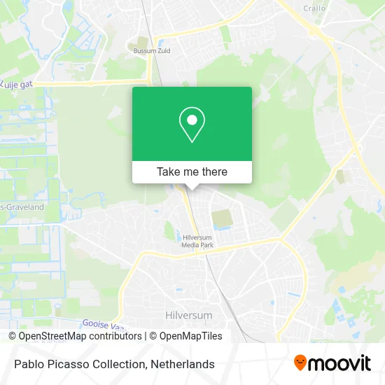 Pablo Picasso Collection map