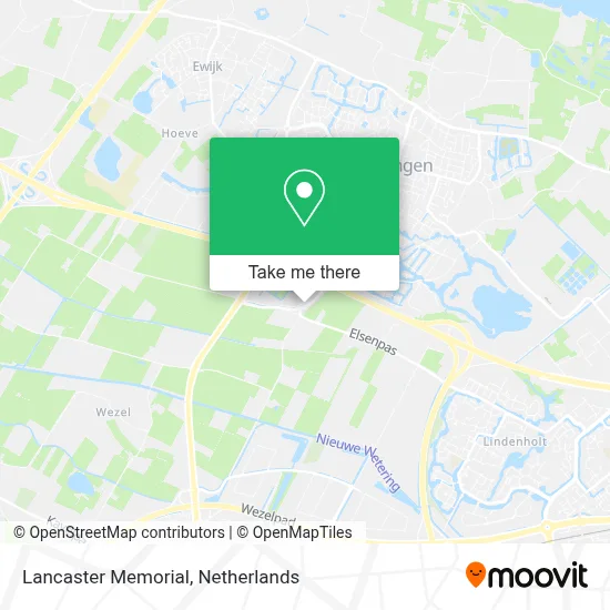 Lancaster Memorial map