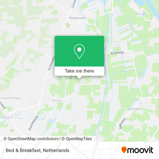Bed & Breakfast map