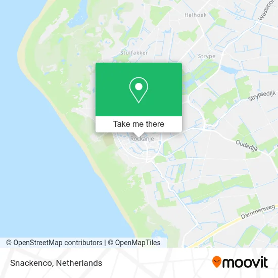 Snackenco map