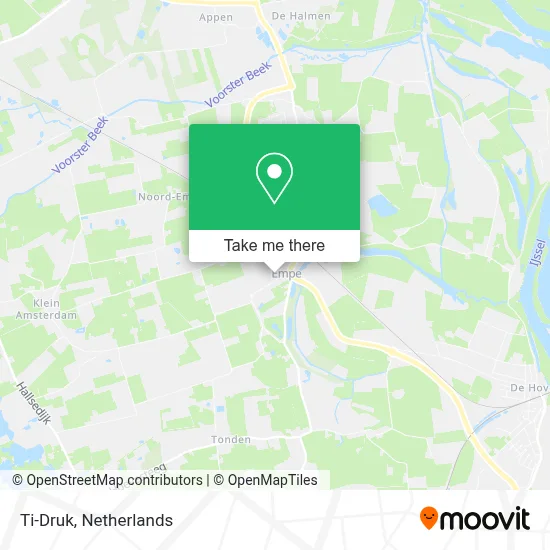 Ti-Druk map