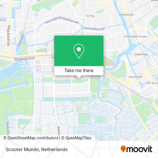 Scooter Mundo map