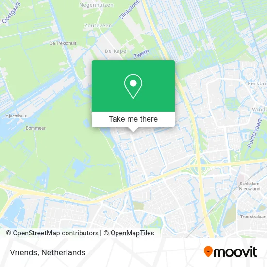 Vriends map