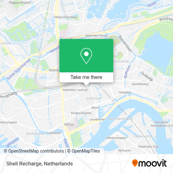 Shell Recharge map