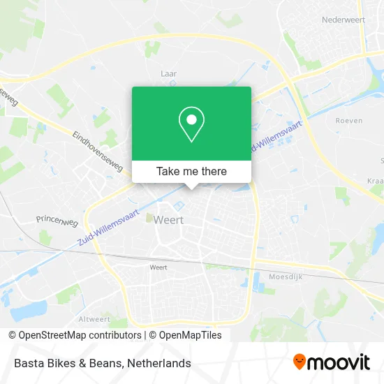 Basta Bikes & Beans map