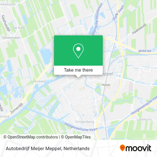Autobedrijf Meijer Meppel map