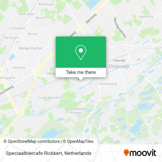 Speciaalbiercafe Rickkert map