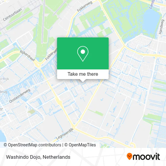 Washindo Dojo map