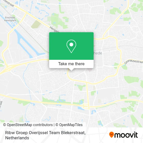 Ribw Groep Overijssel Team Blekerstraat map
