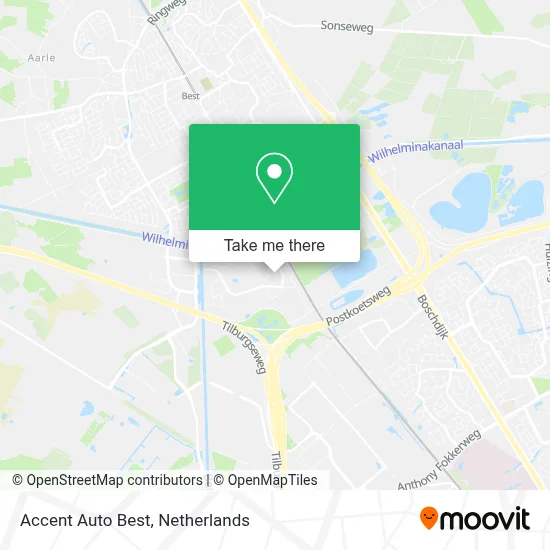 Accent Auto Best map