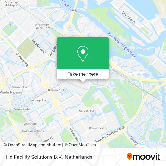 Hd Facility Solutions B.V. map
